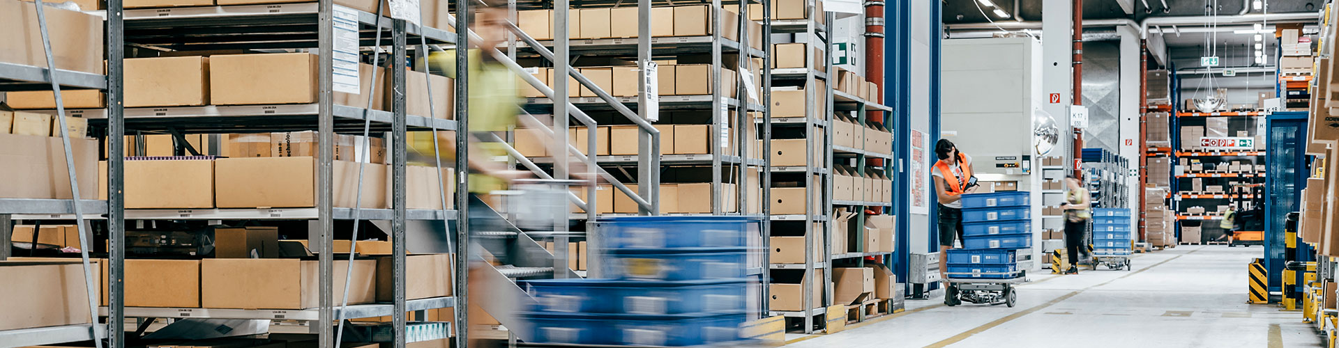 Employees in logistics warehouse | LGI